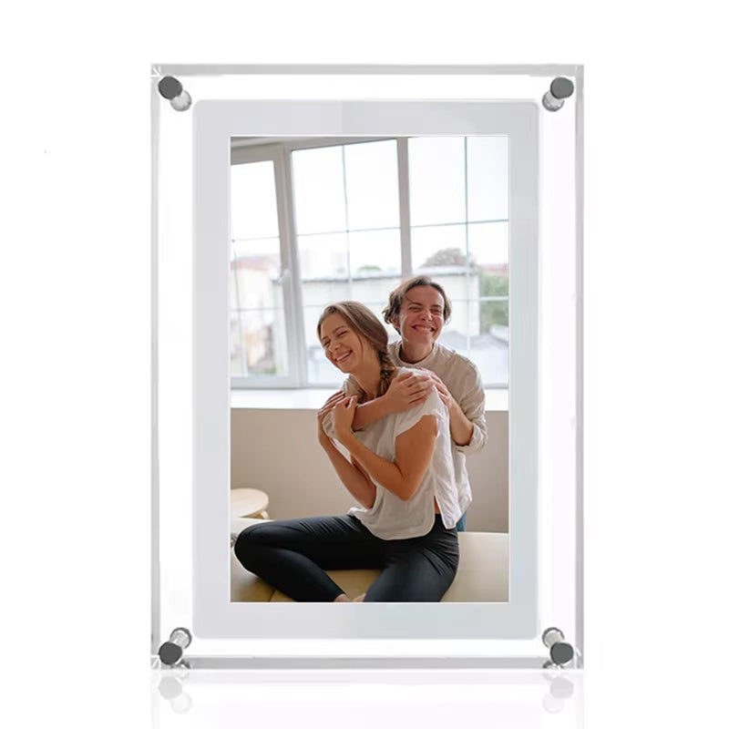 CaptiPix Transparent Digital Photo Frame with Video & Audio