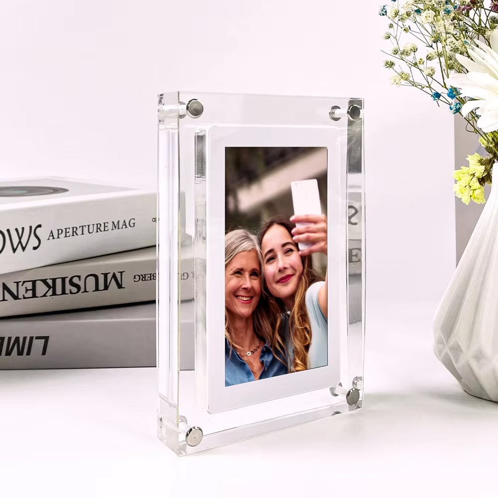 CaptiPix Transparent Digital Photo Frame with Video & Audio