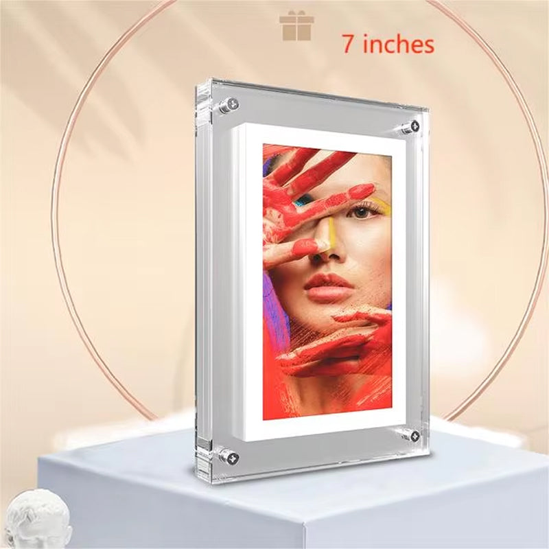 CaptiPix Transparent Digital Photo Frame with Video & Audio