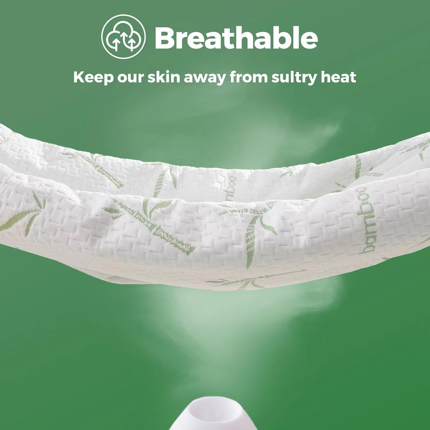 Chylozia Bamboo Cooling Sheets Waterproof Mattress Protector 360° Deep Pocket