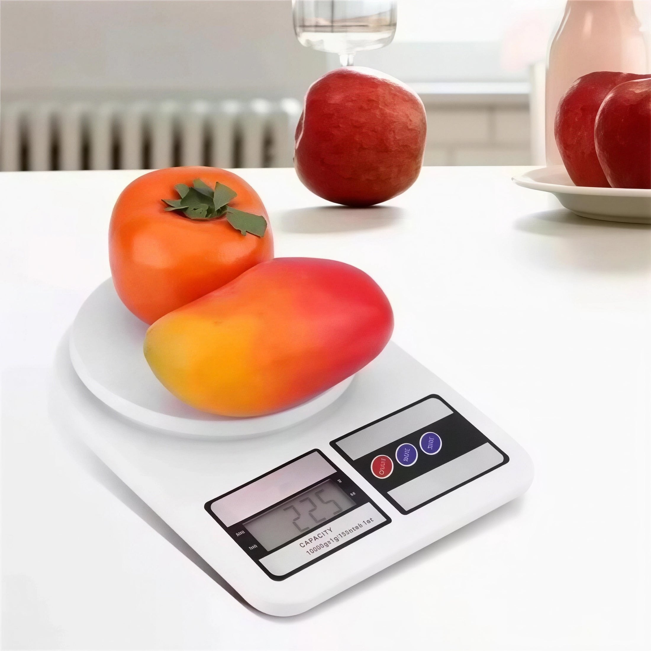CifyMido Digital Kitchen Scale 22lb/10kg High Capacity 1g Precision with Stainless Steel Platform and TARE Function