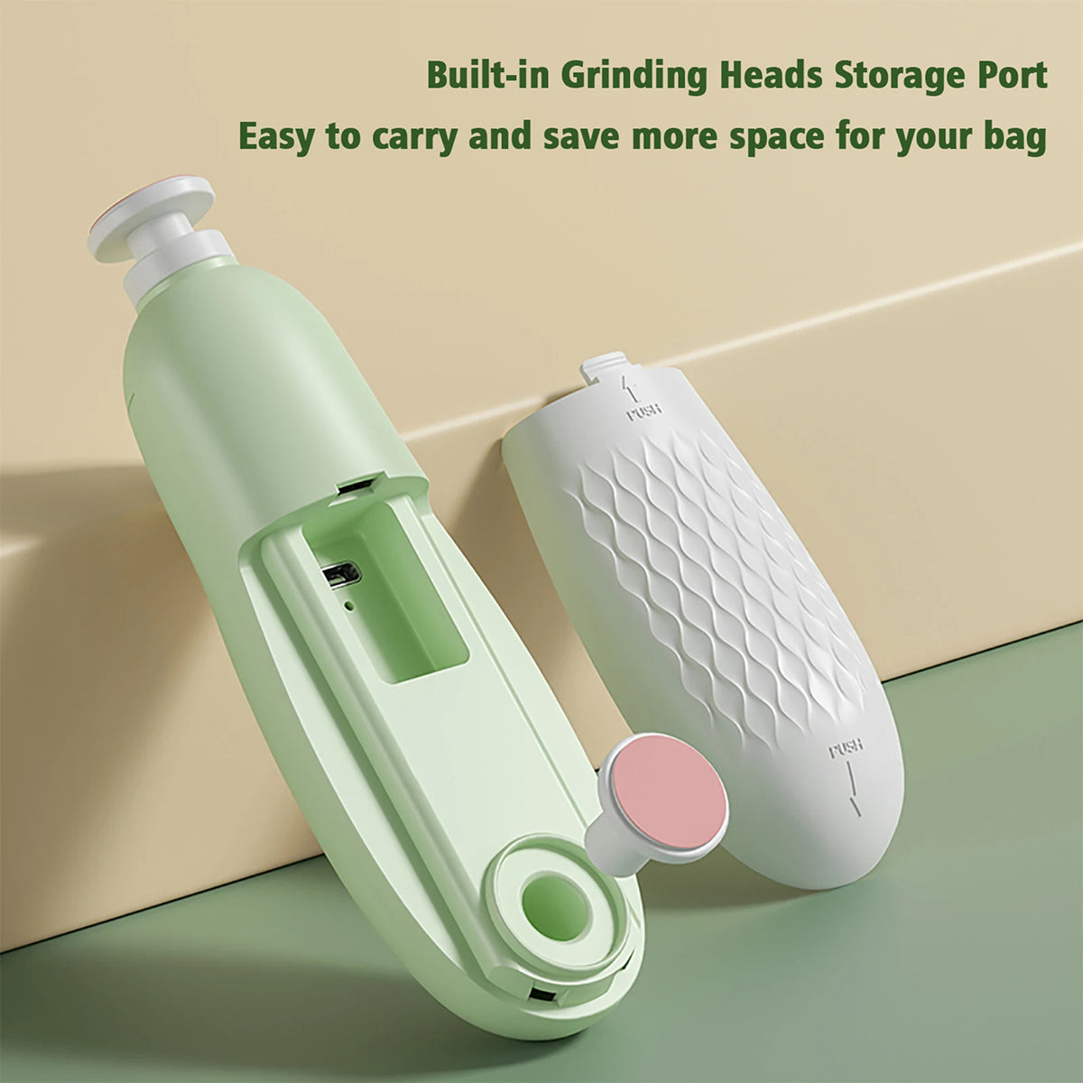 CinoDelp Safety Baby Nail Trimmer Electric File