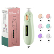 CinoDelp Safety Baby Nail Trimmer Electric File