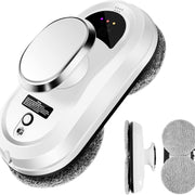 ClasEvist Window Cleaning Robot Smart AI Path Dual Spinning Mops with UPS Safety