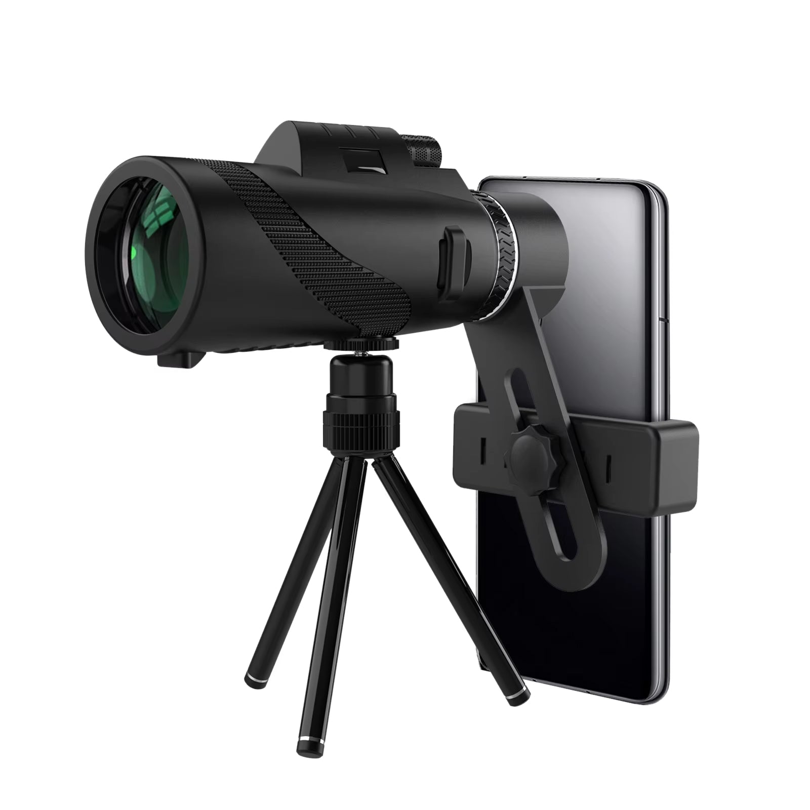 ClosiObi 80x100 High-Power Monocular with BAK4 Prism, 5-Layer Broadband Coating and HD Smartphone Photography Adapter