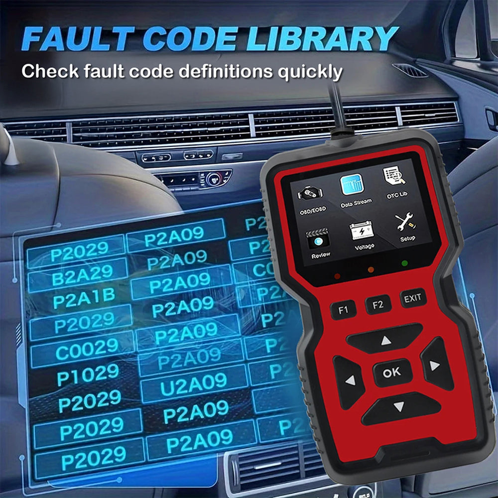 CodiRedix Car Code Reader with 35,000 DTC Library