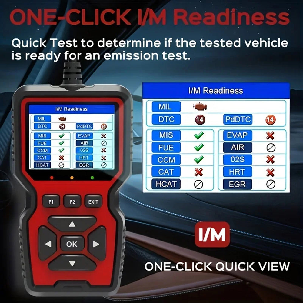 CodiRedix Car Code Reader with 35,000 DTC Library