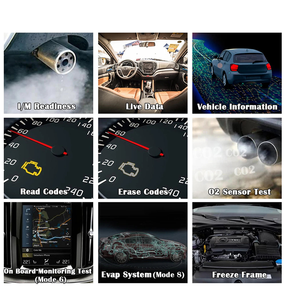 CodiRedix Car Code Reader with 35,000 DTC Library