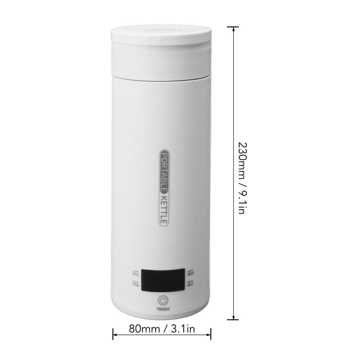 CoffisTea Portable Electric Kettle & Thermal Travel Mug