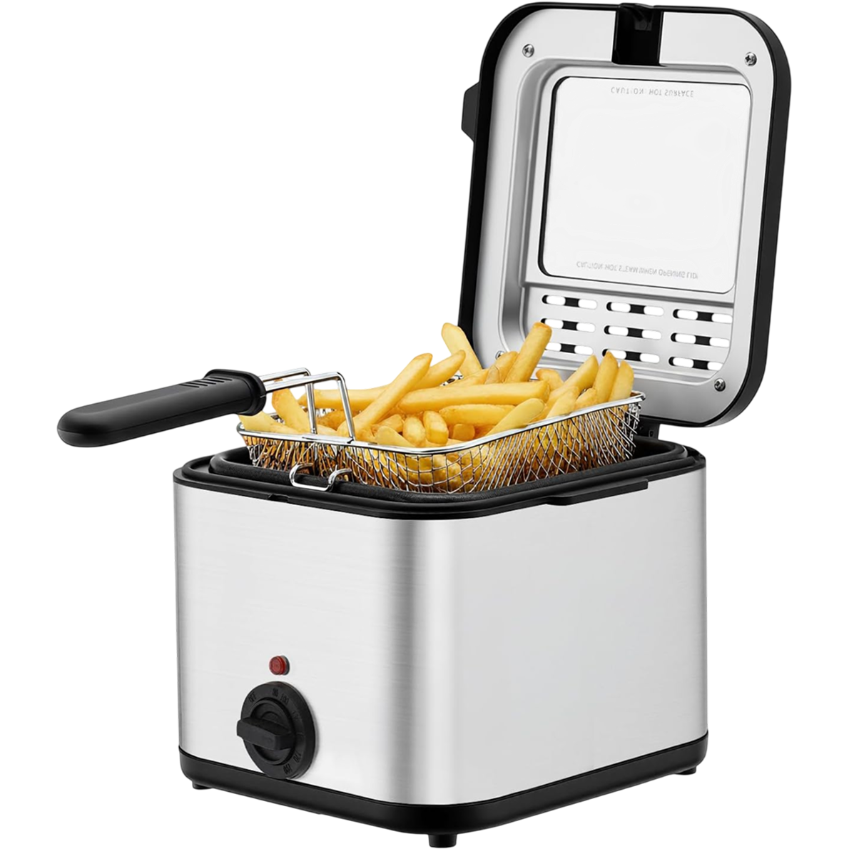CookFris 2.5L Electric Deep Fryer 1000W Fast Heating