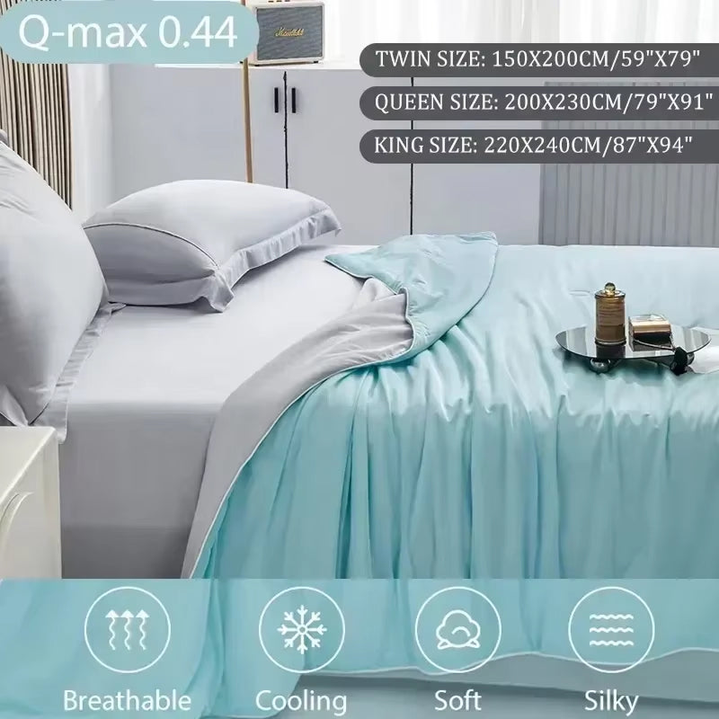 CoolZepi Cooling Blanket with Japanese Q-Max Tech