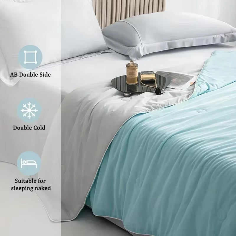 CoolZepi Cooling Blanket with Japanese Q-Max Tech