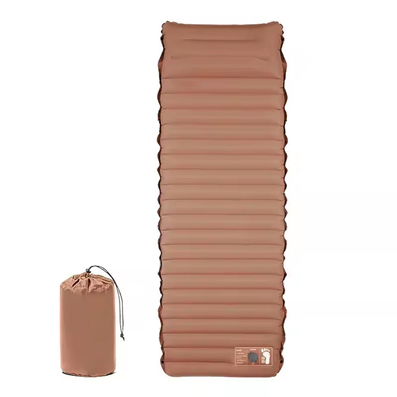 CoziVixy Sleeping Pad  Ultralight Self-Inflating With Foot Pump
