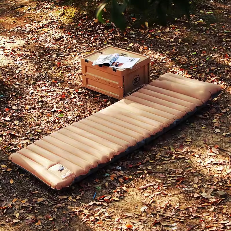 CoziVixy Sleeping Pad  Ultralight Self-Inflating With Foot Pump