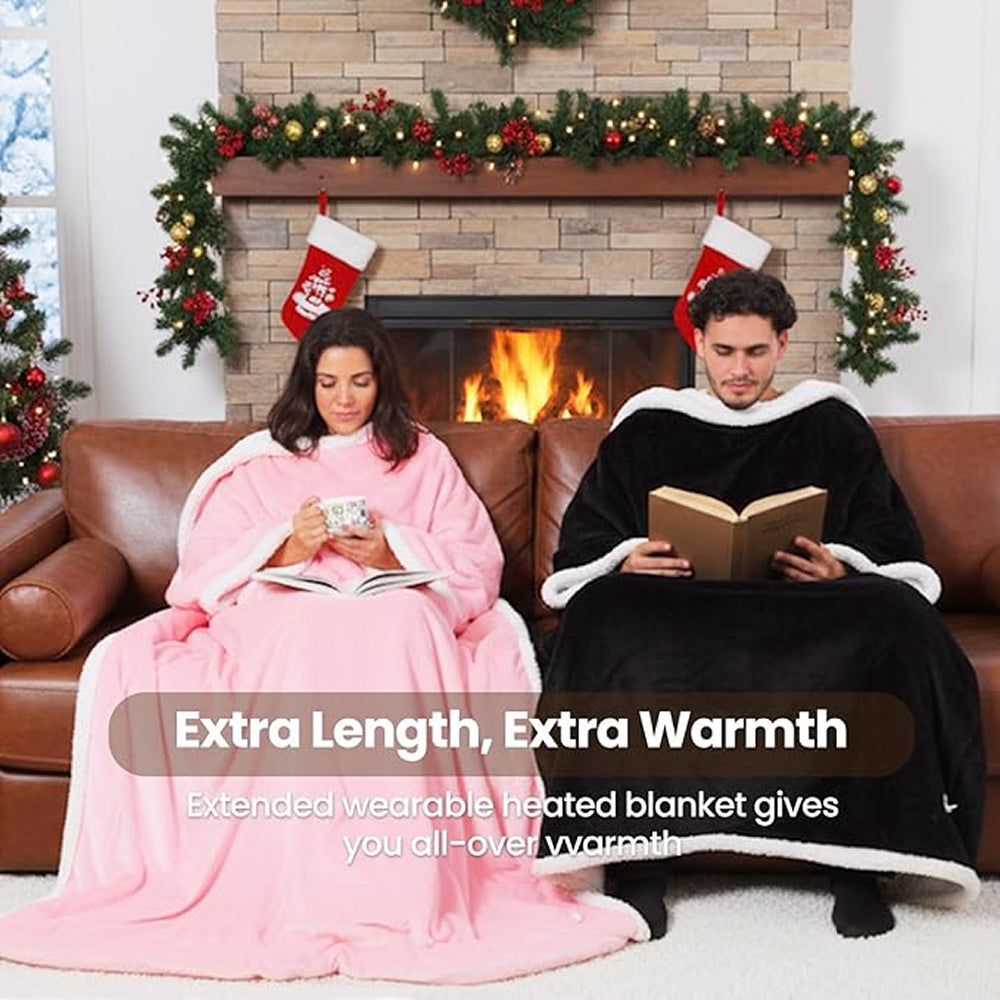 CozinRobe Heated Robe with Built-In Foot Pocket
