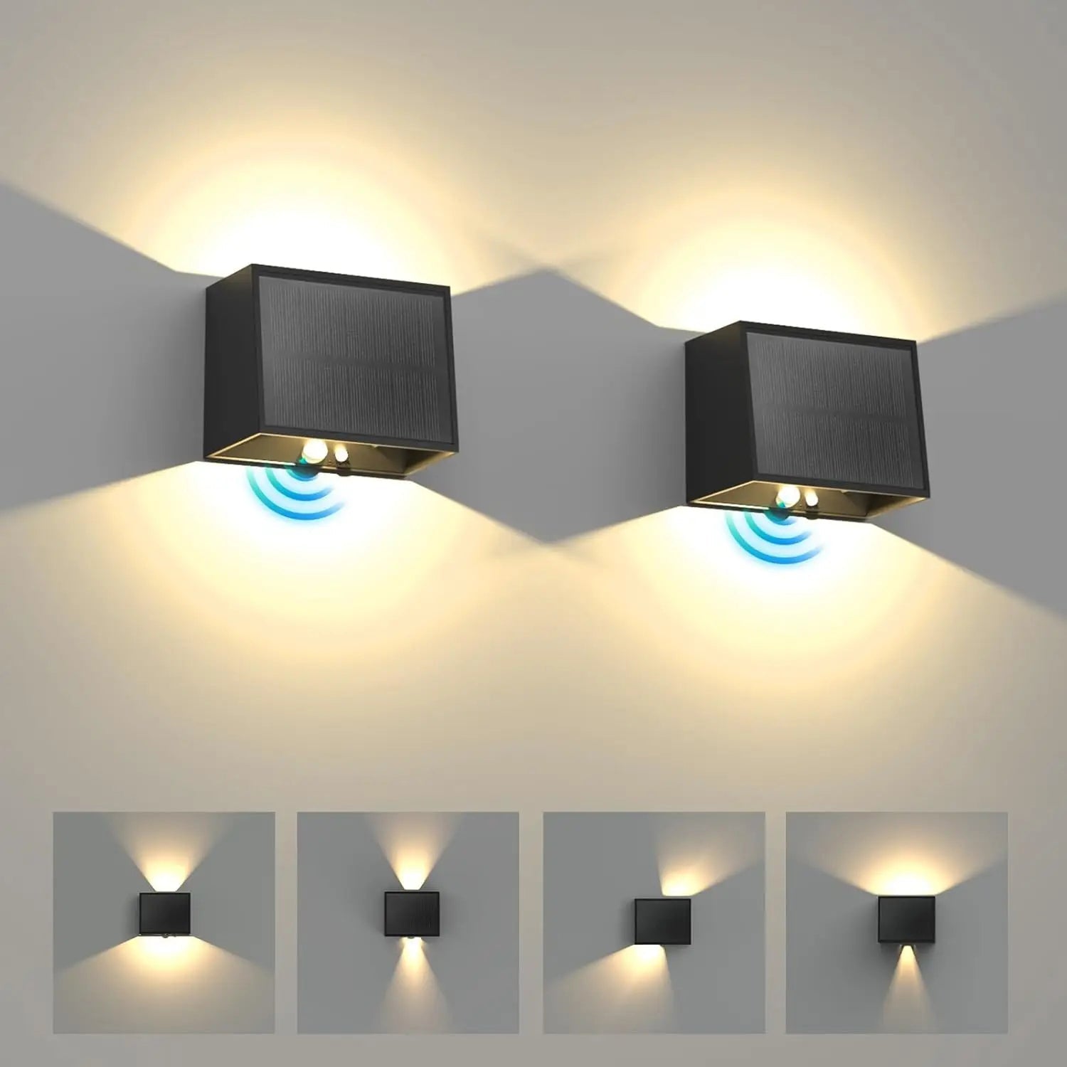 CragVise Solar Powered Outdoor Motion Sensor Light
