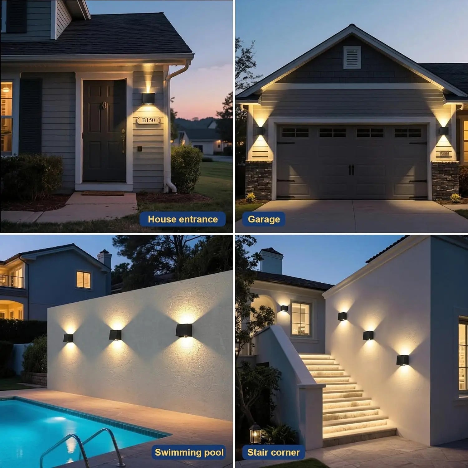 CragVise Solar Powered Outdoor Motion Sensor Light