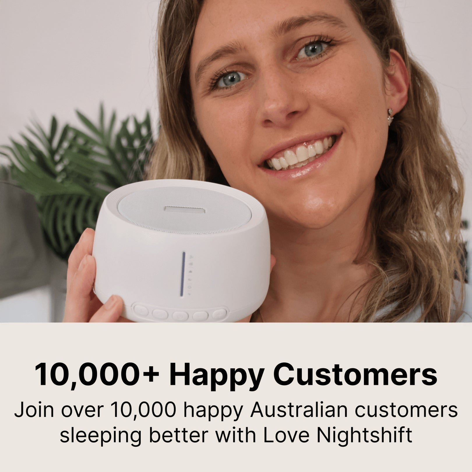CrestSoni White Noise Machine for Better Sleep