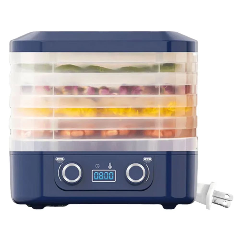 CrispDehy 5-Tray Food Dehydrator with LED Control