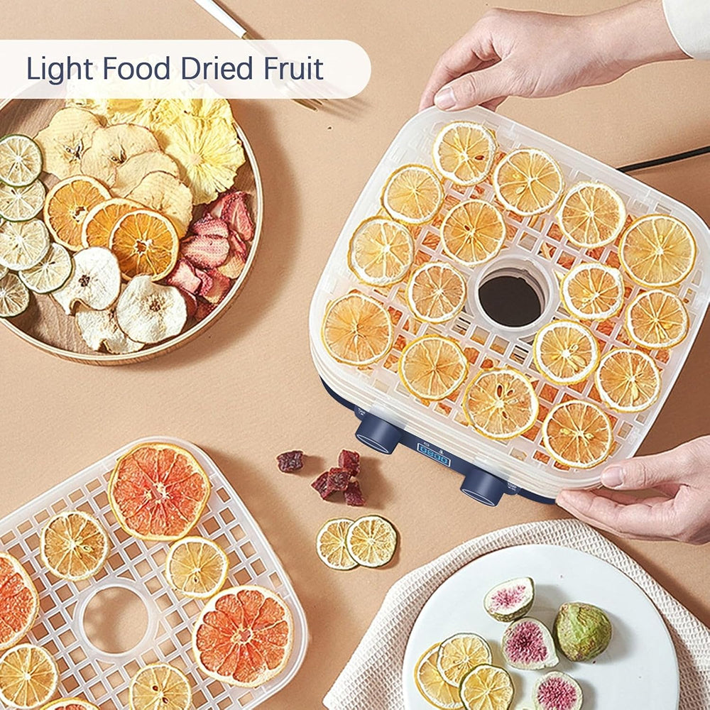 CrispDehy 5-Tray Food Dehydrator with LED Control