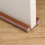 DaxenMix Door Draft Stopper - Premium Leather Double-Sided Under Door Seal, Fits up to 36"