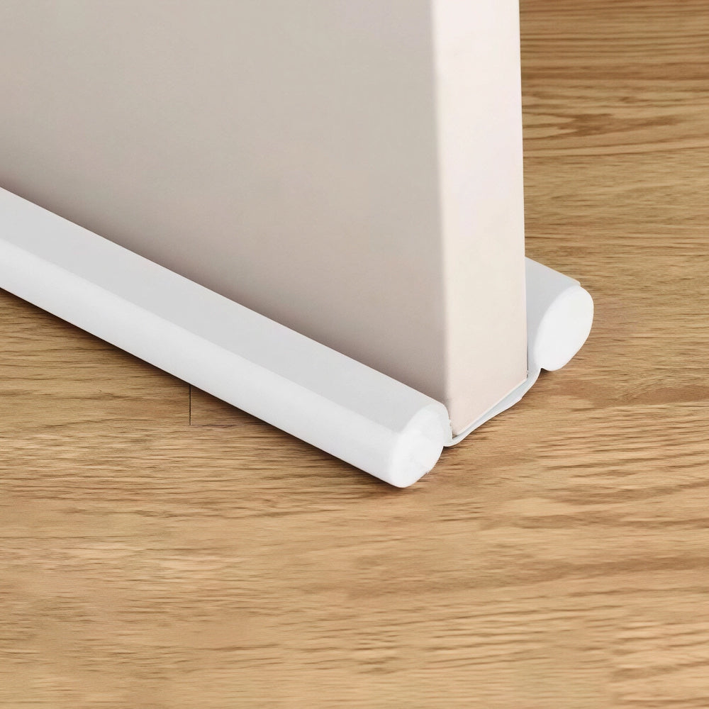 DaxenMix Door Draft Stopper - Premium Leather Double-Sided Under Door Seal, Fits up to 36"
