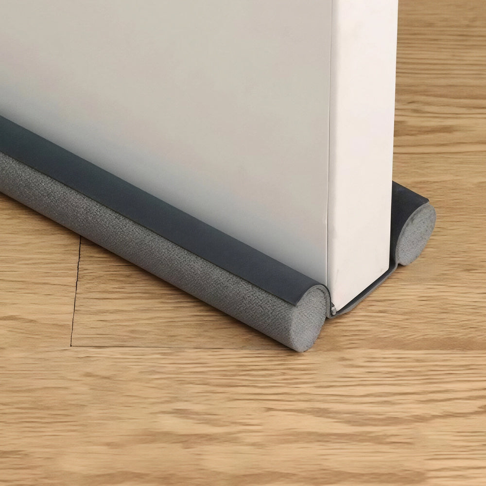 DaxenMix Door Draft Stopper - Premium Leather Double-Sided Under Door Seal, Fits up to 36"