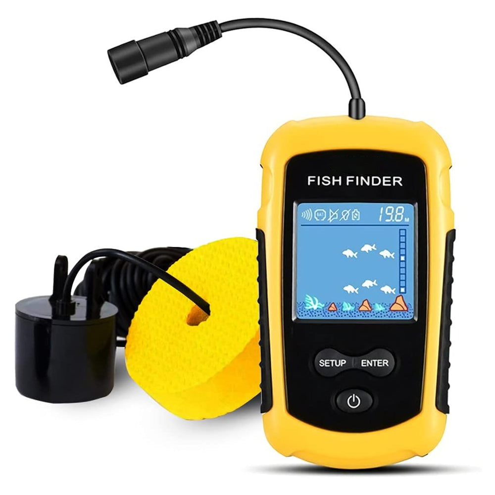 DepthTrek Portable Fish Finder with Wireless Sonar for Ice and Lake Fishing