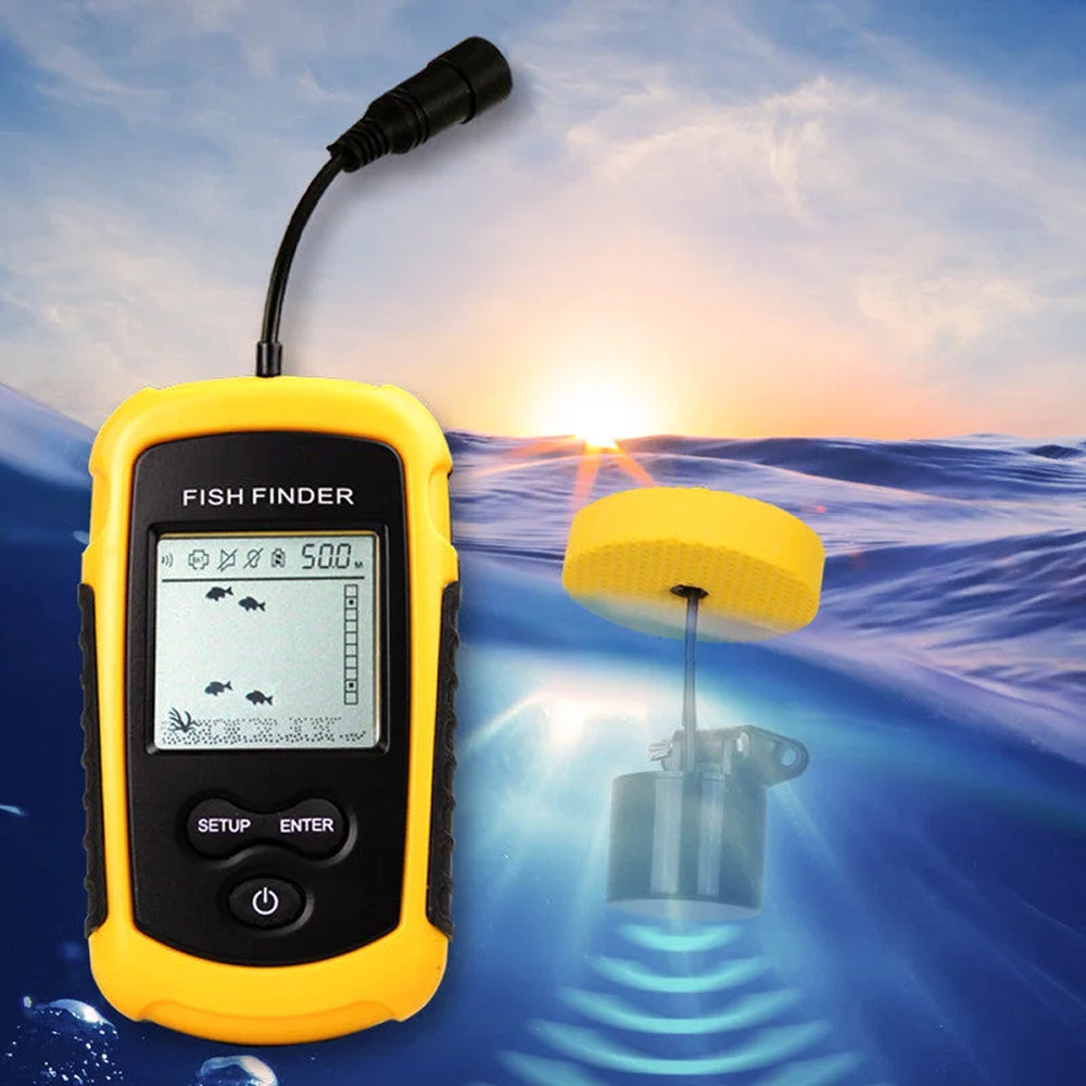 DepthTrek Portable Fish Finder with Wireless Sonar for Ice and Lake Fishing