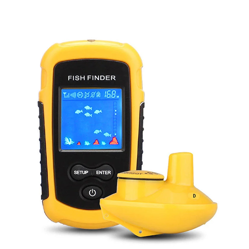 DepthTrek Portable Fish Finder with Wireless Sonar for Ice and Lake Fishing