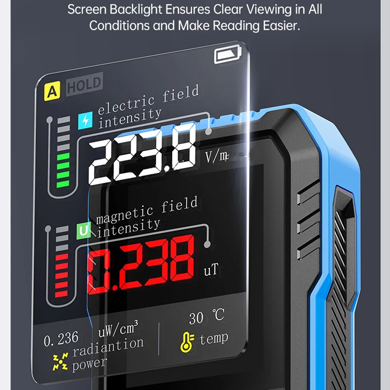 DetexMifi Professional 4-in-1 EMF Meter & 5G Scanner
