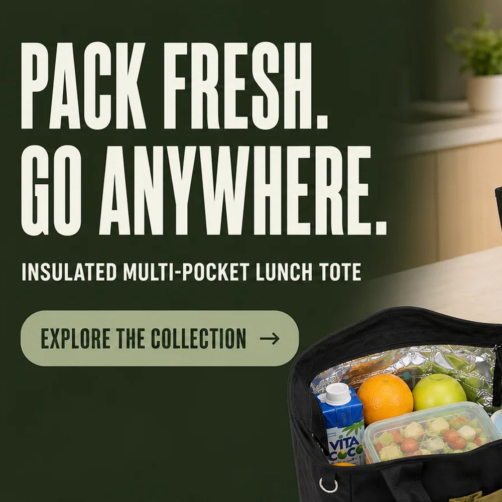 DonisWel Insulated Lunch Bag Waterproof Thermal Carrier