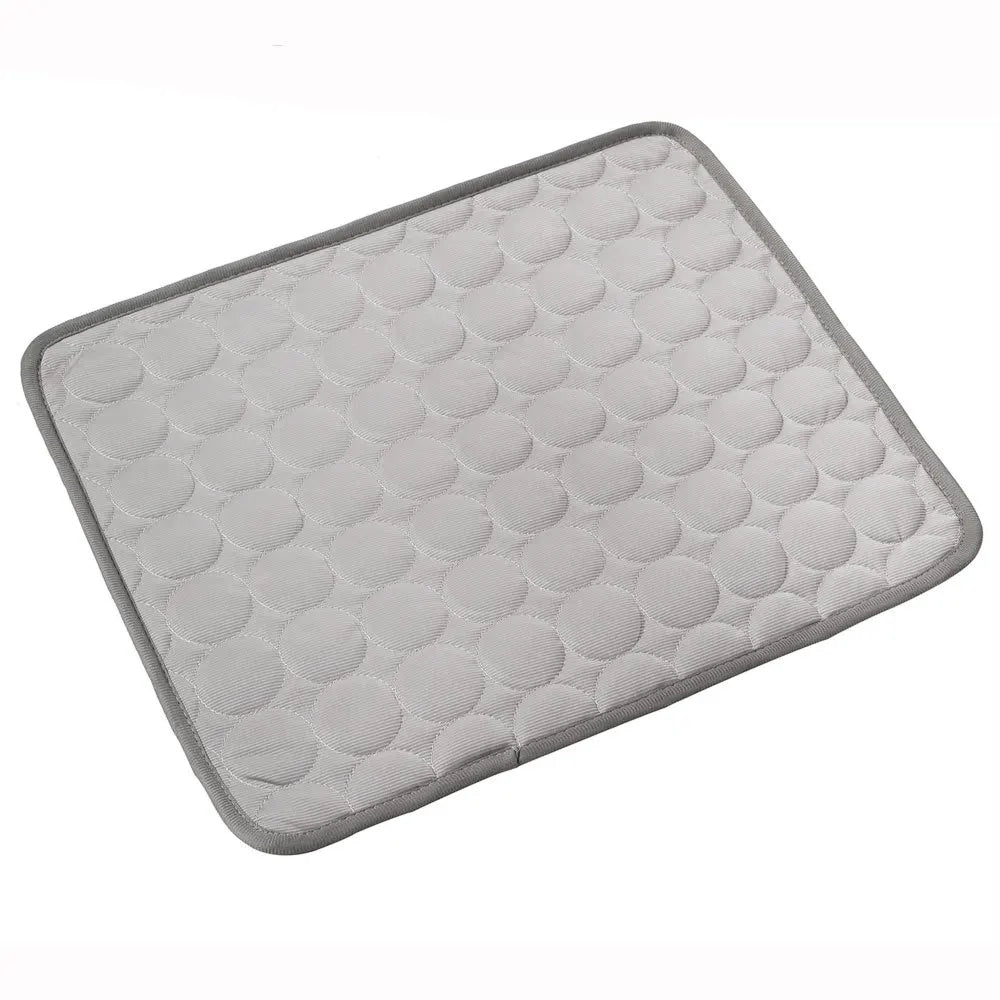 DovixMati Dog Cooling Mat  Extra Large XL Ice Silk 3 Layer Non Toxic Pet Bed
