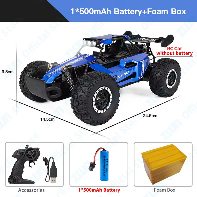 DriftXigo 20km/h High-Speed Off-Road RC Car with Metal Shocks