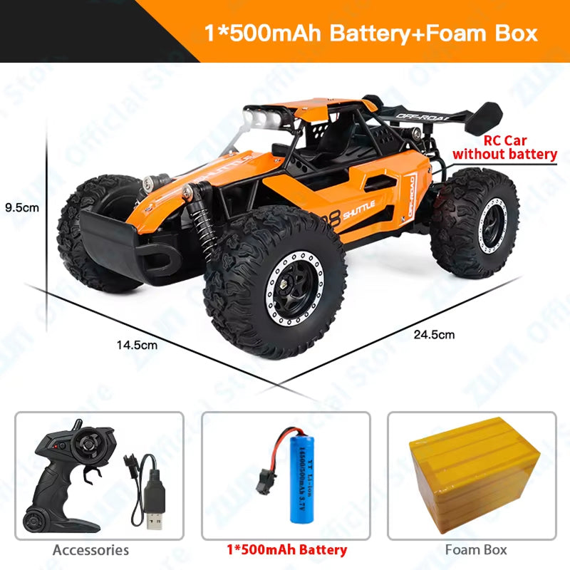 DriftXigo 20km/h High-Speed Off-Road RC Car with Metal Shocks