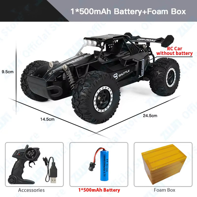DriftXigo 20km/h High-Speed Off-Road RC Car with Metal Shocks