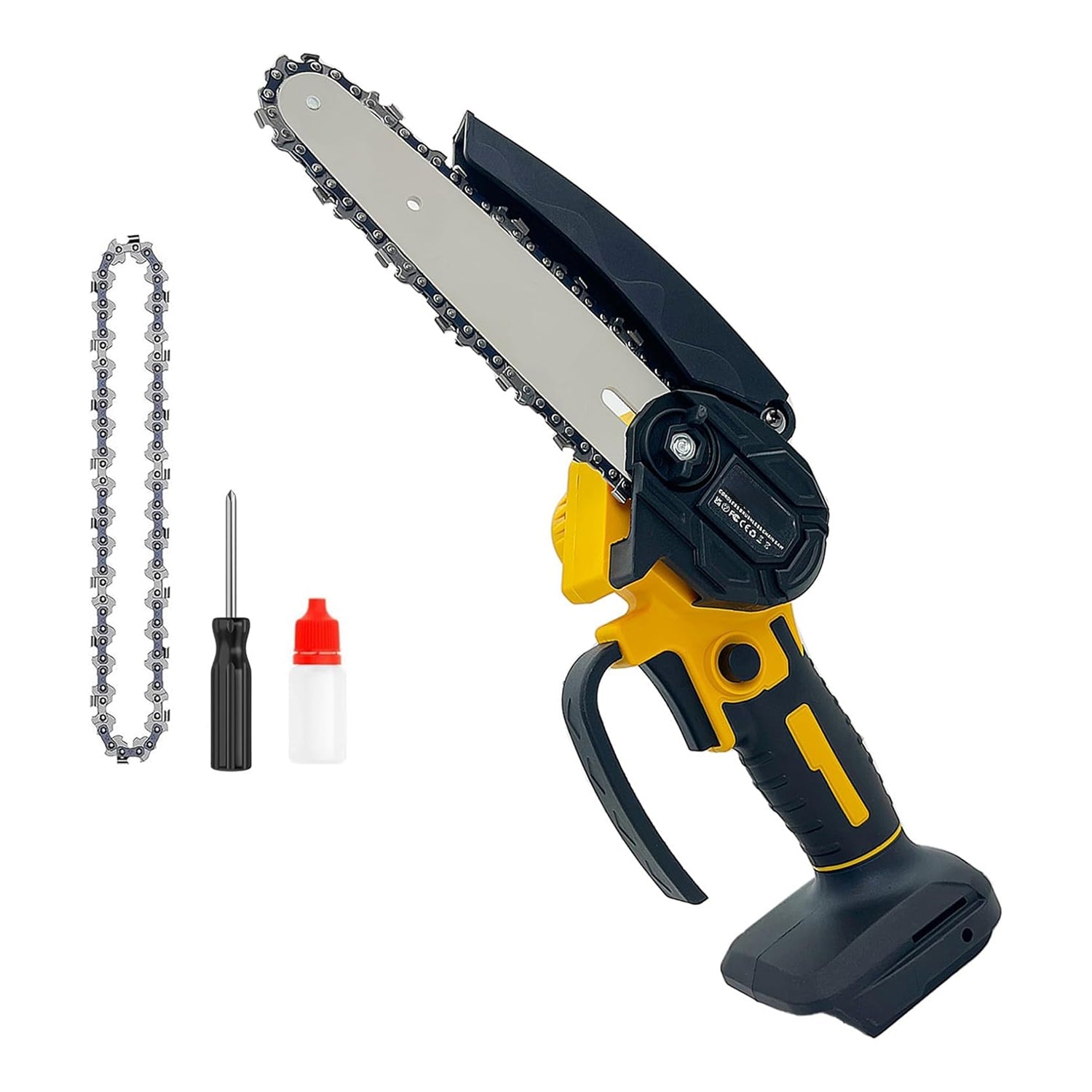 DuciSaw 6" Mini Chainsaw for Makita DeWalt Milwaukee 18V Battery Cordless Handheld