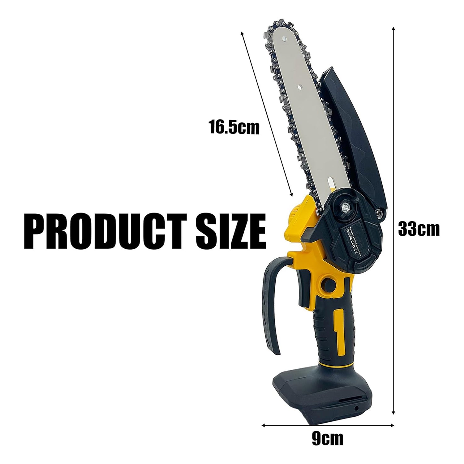 DuciSaw 6" Mini Chainsaw for Makita DeWalt Milwaukee 18V Battery Cordless Handheld