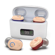 WelliTrue Digital Hearing Aids for Seniors 30dB Noise Reduction 240H Total Battery