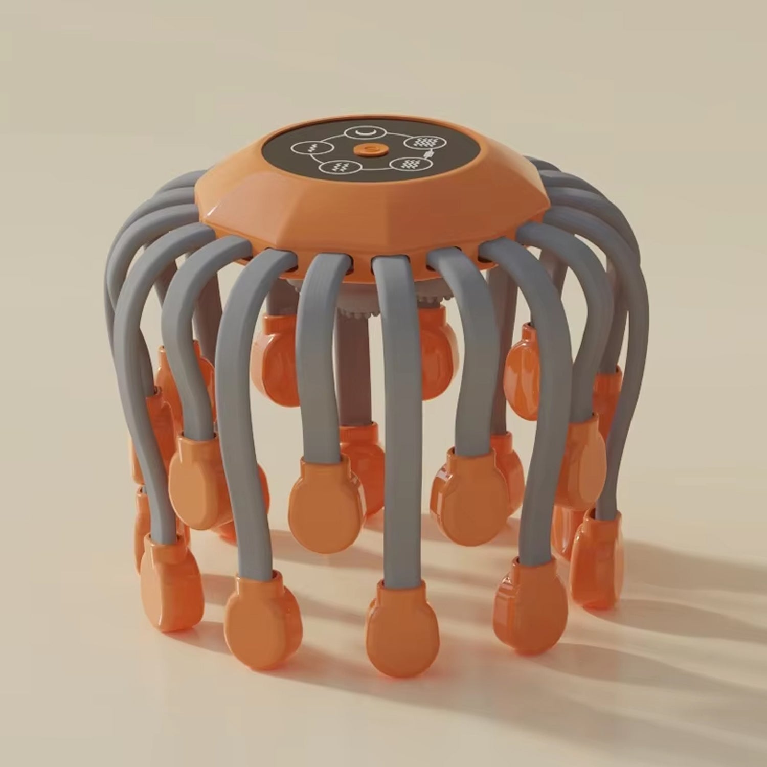 EaseCrano TMS Smart Head Massager with 20-Point Contact System, 5 Specialized Modes and 360° Rotational Therapy