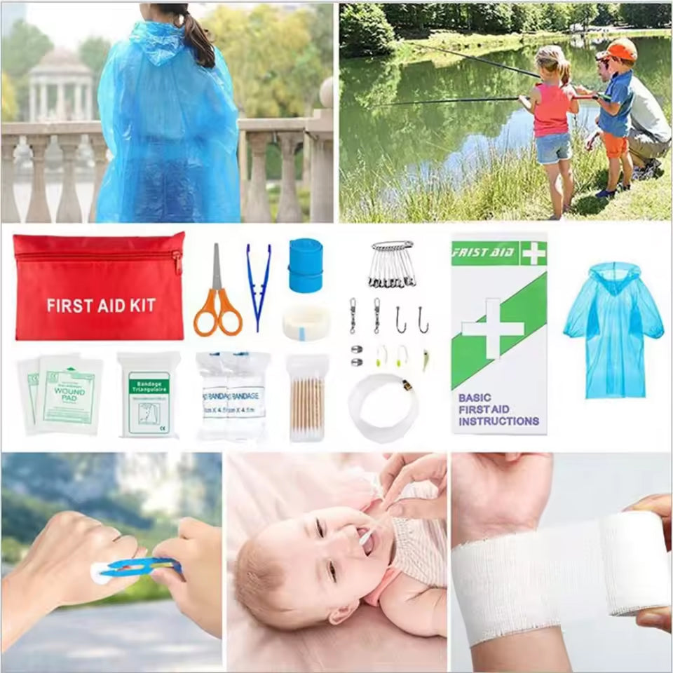 EdoSurvi All-in-One Tactical Survival & First Aid Kit