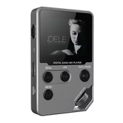 EjoyMuzi Hi-Fi MP3 Player 50-Hour Battery Zinc Alloy Lossless FLAC with Bluetooth & 128GB Support