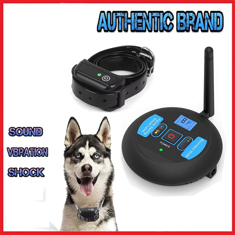 ElexFence Wireless Dog Electric Fence - 656ft Long Range Coverage, IP68 Waterproof Rechargeable Receiver