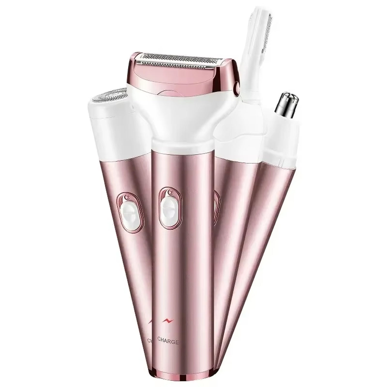 ElixMise 4-in-1 Hypoallergenic Bikini Trimmer and Grooming Set