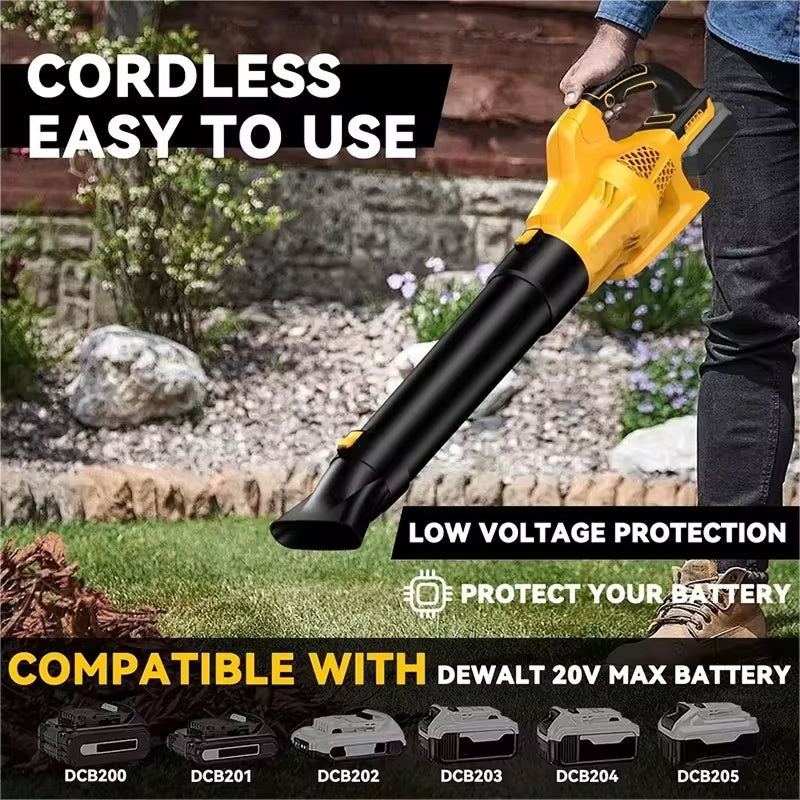 EltriXali Brushless Cordless Leaf Blower - DeWalt 20V Compatible