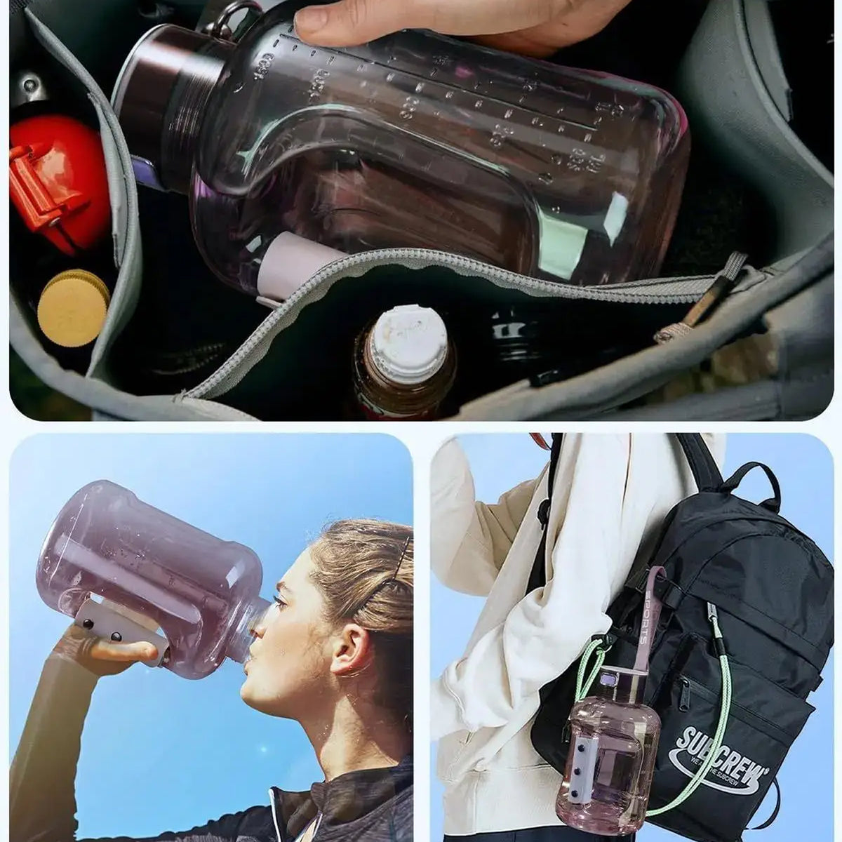 ElyHidro V2 1.5L Hydrogen Smart Water Bottle with SPE PEM Tech