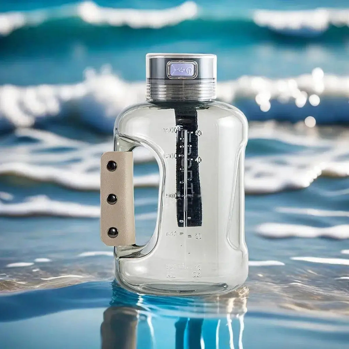 ElyHidro V2 1.5L Hydrogen Smart Water Bottle with SPE PEM Tech
