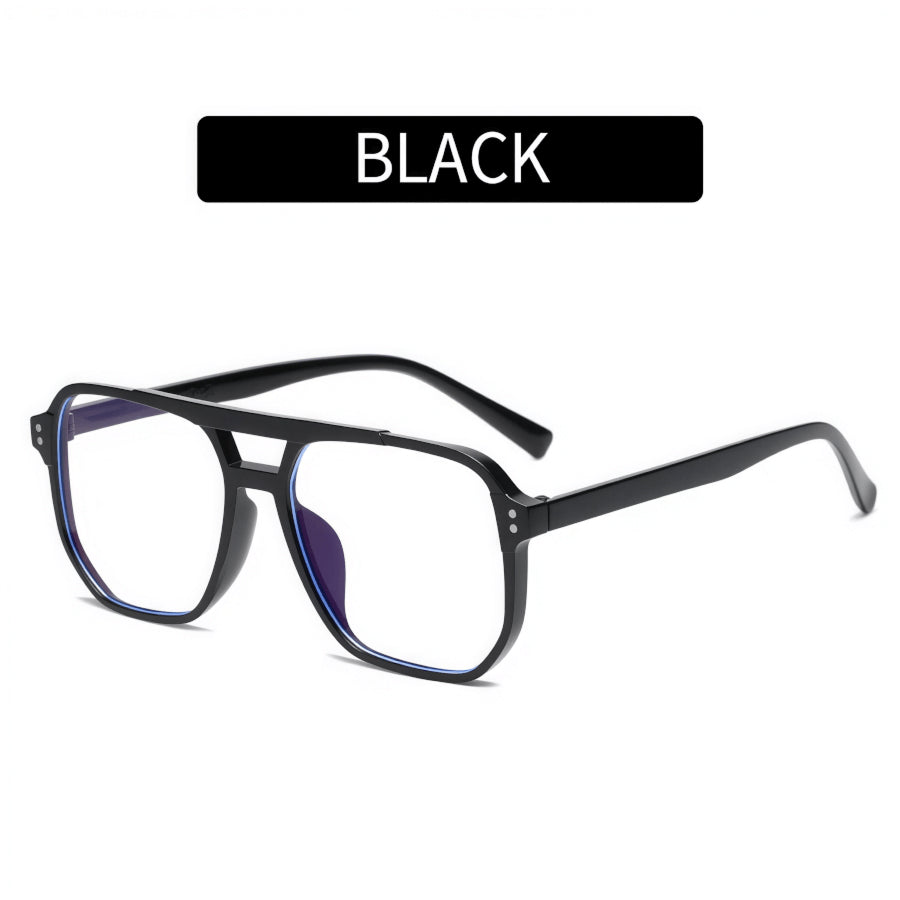 EnoTinax Blue Light Blocking Glasses with 380-450nm Scientific Filter, 18.8g Ultra-Light Square Aviator Frame and Test Verification