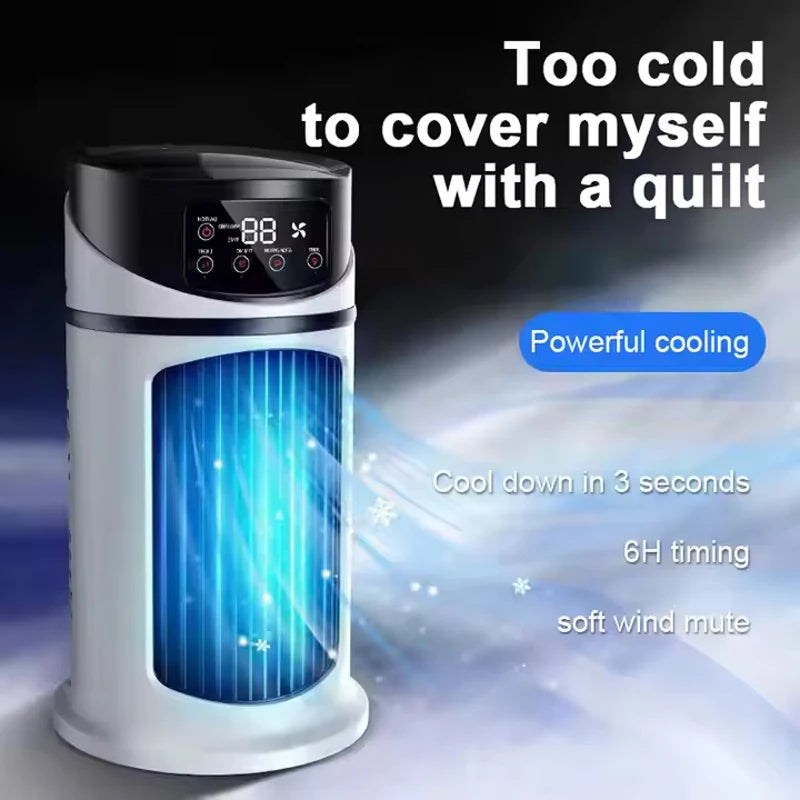 ErigPord Portable Fan | Ice Cooling & Humidifier Mist