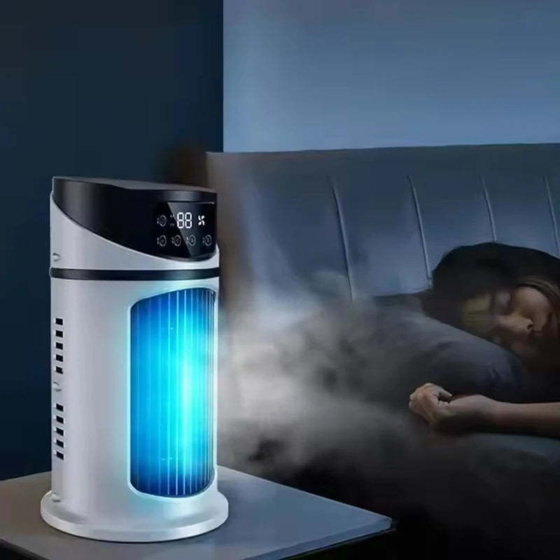 ErigPord Portable Fan | Ice Cooling & Humidifier Mist